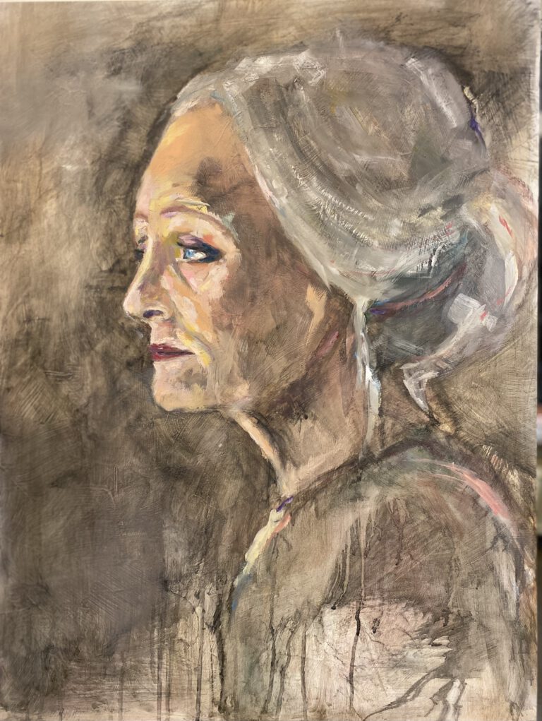 M103 Portret oudere vrouw